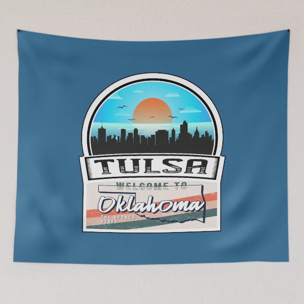 Item preview, Tulsa, Welcome to Oklahoma, The Sooner State | Oklahoma State and Cities Series -13 designed and sold by WorldStateArt.