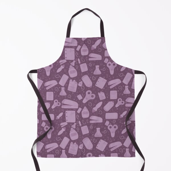 Item preview, School Supplies Endless Pattern Monochrome Maroon designed and sold by quirkycounselor.
