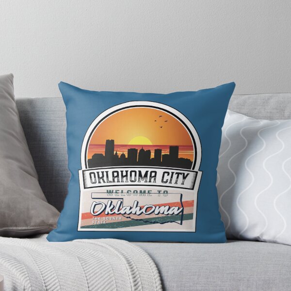 Item preview, Oklahoma City, Welcome to Oklahoma, The Sooner State | Oklahoma State and Cities Series -17 designed and sold by WorldStateArt.
