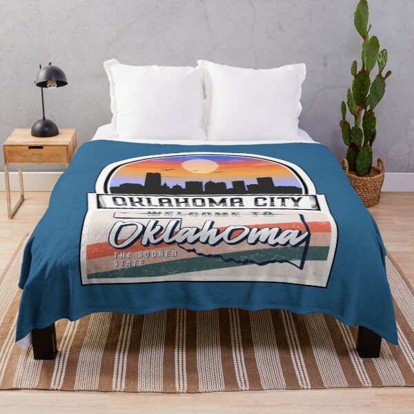 Item preview, Oklahoma City, Welcome to Oklahoma, The Sooner State | Oklahoma State and Cities Series -18 designed and sold by WorldStateArt.