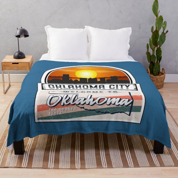 Item preview, Copy of Oklahoma City, Welcome to Oklahoma, The Sooner State | Oklahoma State and Cities Series -22 designed and sold by WorldStateArt.