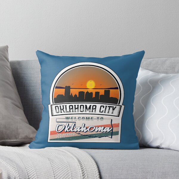 Item preview, Oklahoma City, Welcome to Oklahoma, The Sooner State | Oklahoma State and Cities Series -23 designed and sold by WorldStateArt.