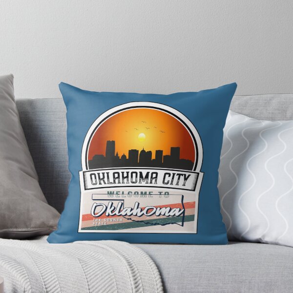 Item preview, Oklahoma City, Welcome to Oklahoma, The Sooner State | Oklahoma State and Cities Series -24 designed and sold by WorldStateArt.