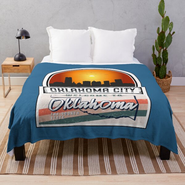 Item preview, Oklahoma City, Welcome to Oklahoma, The Sooner State | Oklahoma State and Cities Series -24 designed and sold by WorldStateArt.