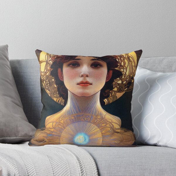 Item preview, Death of A Star - Art Nouveau, Vintage, Mucha, Gilded Age, Space designed and sold by AllRealities.