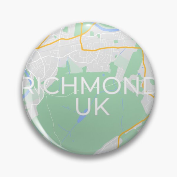Item preview, Richmond, UK map designed and sold by bcri.