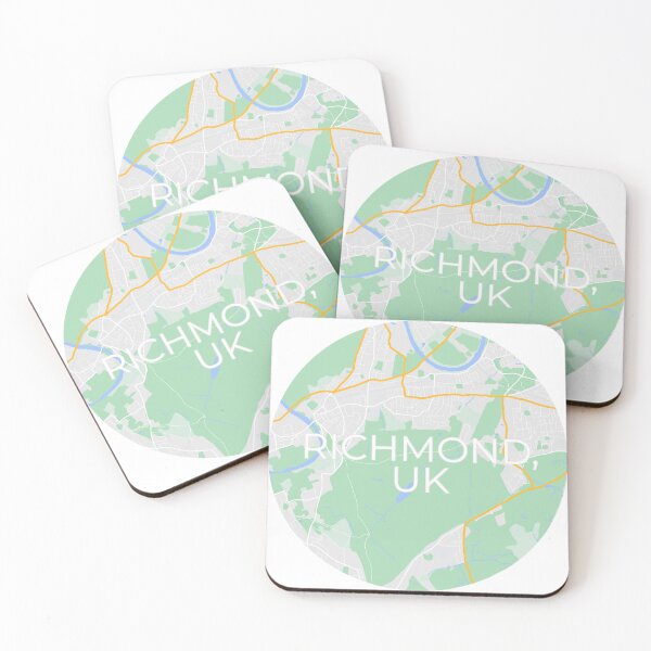Item preview, Richmond, UK map designed and sold by bcri.