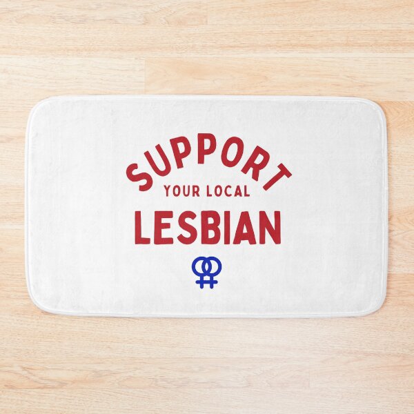 Item preview, Support Your Local Lesbian - Lesbian Quote designed and sold by N44Prints.