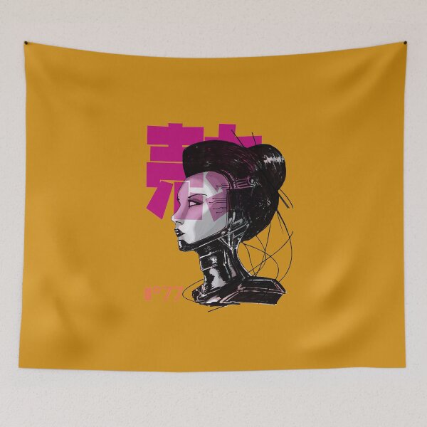 Item preview, cyberpunk girl  designed and sold by kohte.
