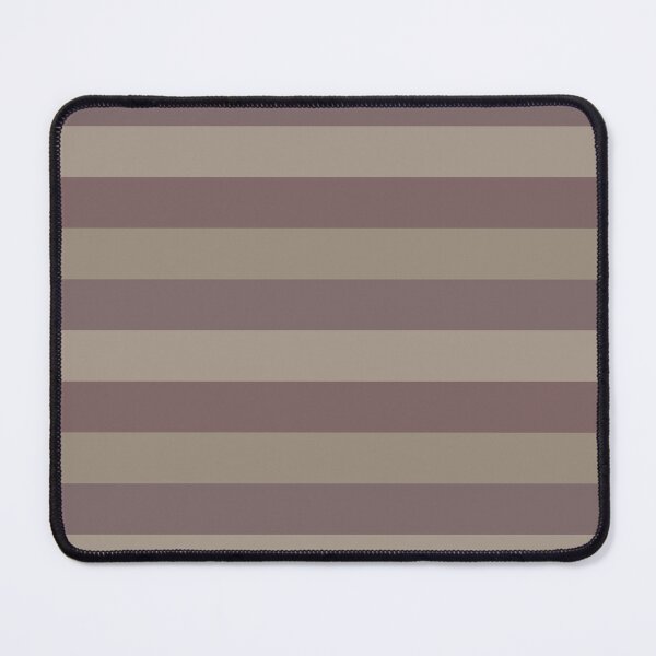 Item preview, Neutral Tones of Plum and Brown Wide Horizontal Stripe designed and sold by rhombusOnion.