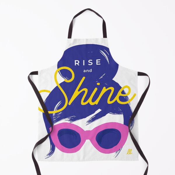Item preview, Rise and Shine. Illustration with quote. designed and sold by Lisa Bellew Creative.