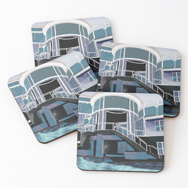Item preview, Pool Side - Evening designed and sold by Gandolff2000.
