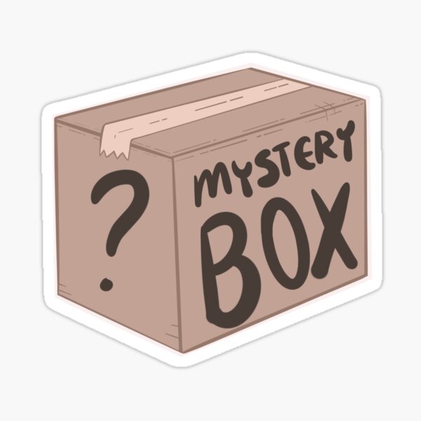 Mystery Box Stickers for Sale
