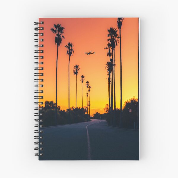 Item preview, AVIATION #35 - Airliner Over Palm Trees During Golden Sunset designed and sold by DEL-Productions.