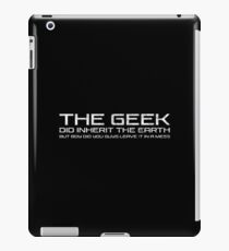 The Geek iPad Case/Skin
