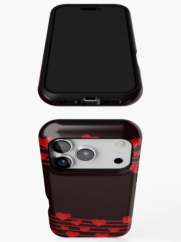 Thumbnail 3 of 4, iPhone Case, Love notes designed and sold by zeljana0504.