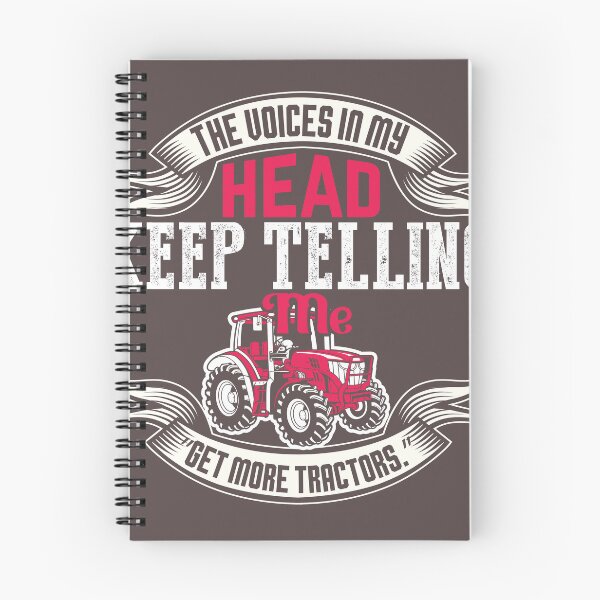 Item preview, The voices in my head keep Telling me get more TRACTORS, thanksgiving designed and sold by MooneyBubble.