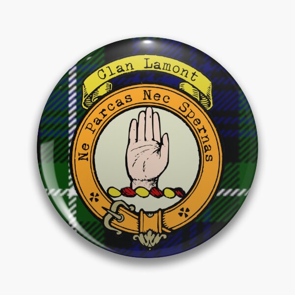 Item preview, Cresta y tartán escocés de Lamont designed and sold by BagTown Clans.
