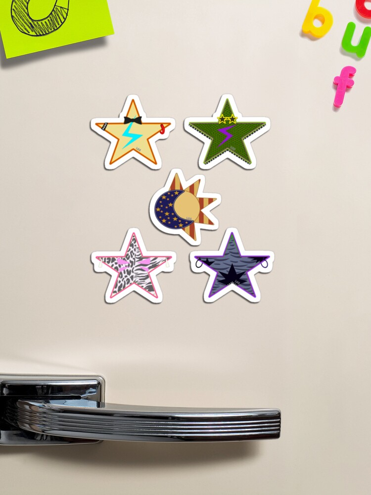 FNAF Security Breach Stickers – Star⭑Salts