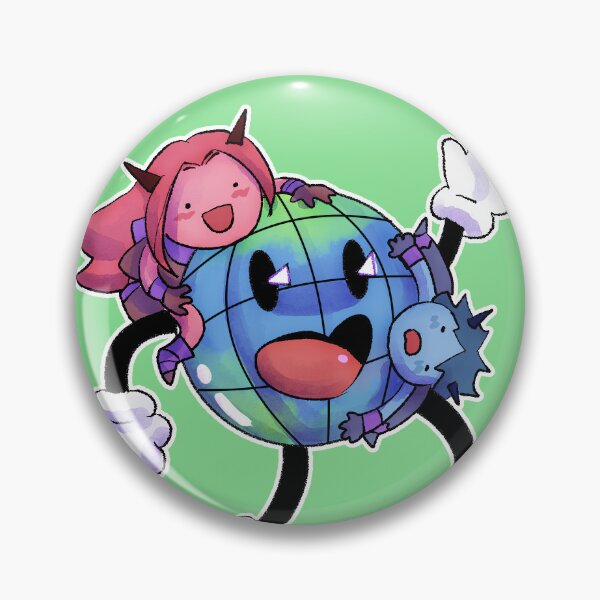 Item preview, two creatures and the world designed and sold by isopop.