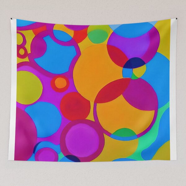 Item preview, circles of various colours designed and sold by David-Howells.