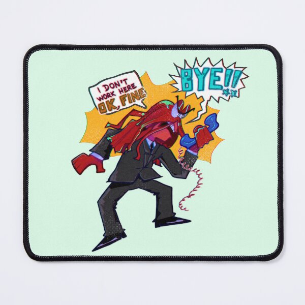 Item preview, Screaming on the Phone - Red Guy designed and sold by samwoodscave.