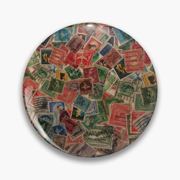 Item preview, Vintage Postage Stamps Collection designed and sold by NaturePrints.