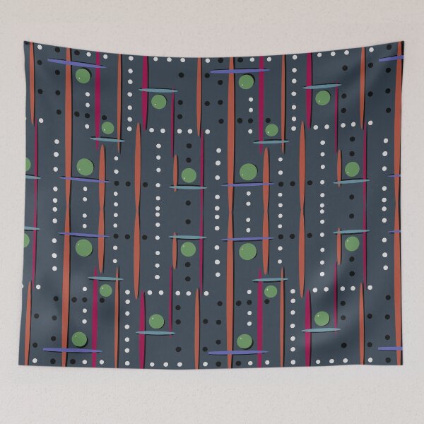 Item preview, Retro Geometric Pattern designed and sold by TanglePatch.