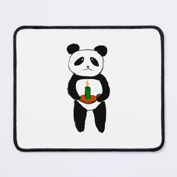 Item preview, Panda with candle designed and sold by BlackwoodsWitch.