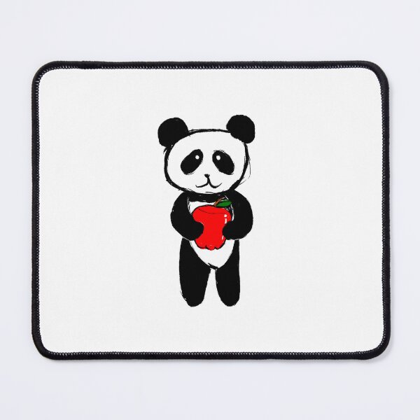 Item preview, Pandy with apple designed and sold by BlackwoodsWitch.