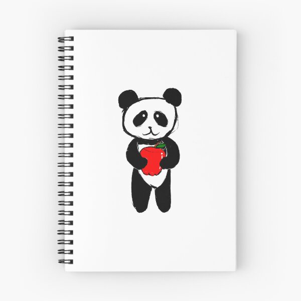 Item preview, Pandy with apple designed and sold by BlackwoodsWitch.