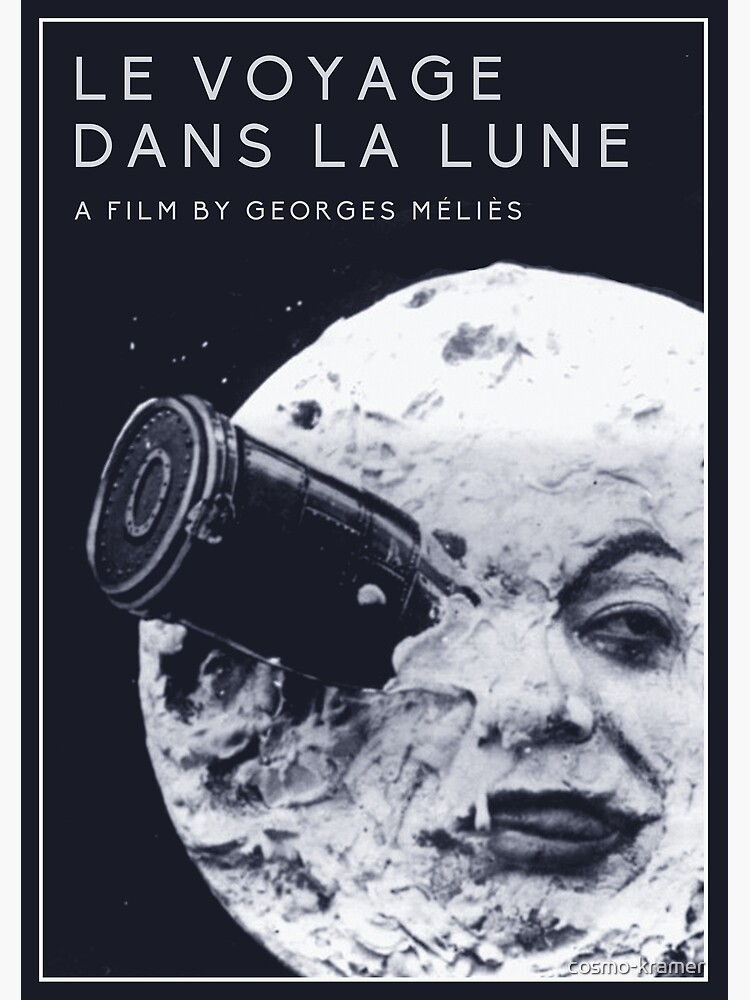Georges Méliès Le Voyage Dans La Lune "Le Voyage Dans la Lune (A Trip to the Moon) - Georges Méliès" Art
