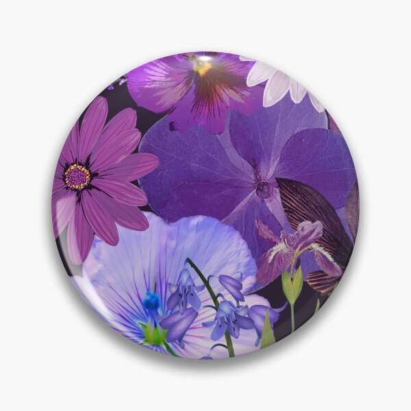 Item preview, Purple Flower Collage designed and sold by ChronicCrafting.