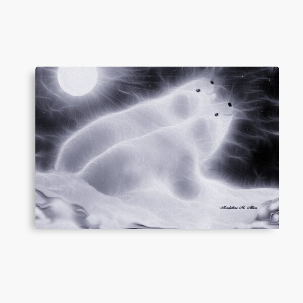 FROSTED TUNDRA Canvas Print