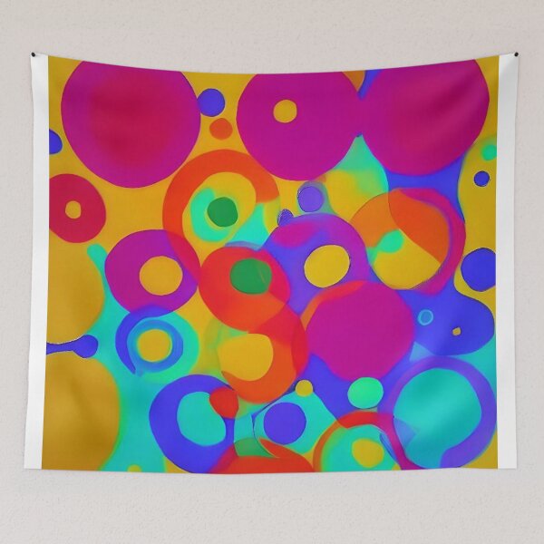 Item preview, circles of various colours designed and sold by David-Howells.