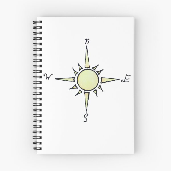 Item preview, Watercolor Sun Compass designed and sold by Nicole-Owens.