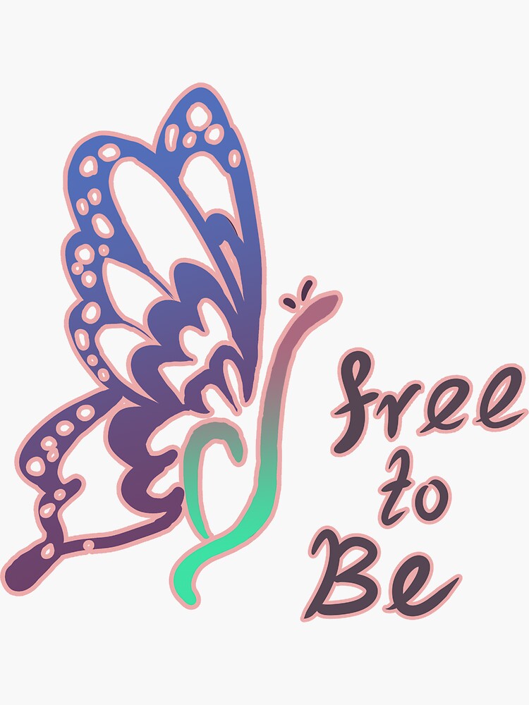 "Eating Disorder Recovery Butterfly" Sticker for Sale by jehantxt