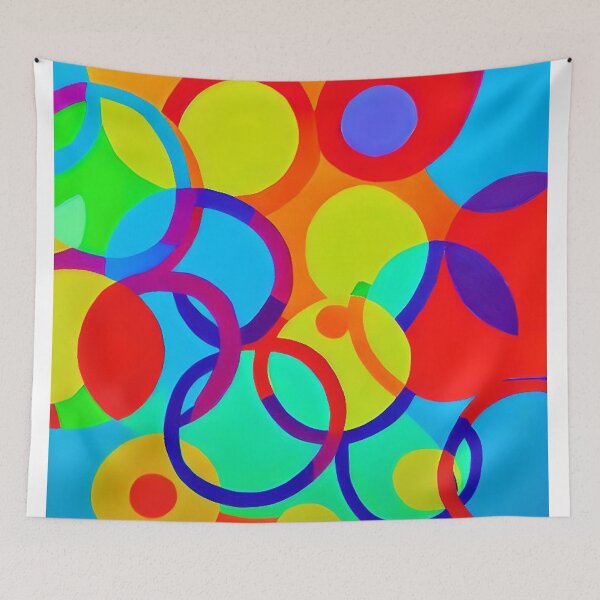 Item preview, circles of various colours designed and sold by David-Howells.