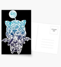 Moogle-verse (blue) Postcards