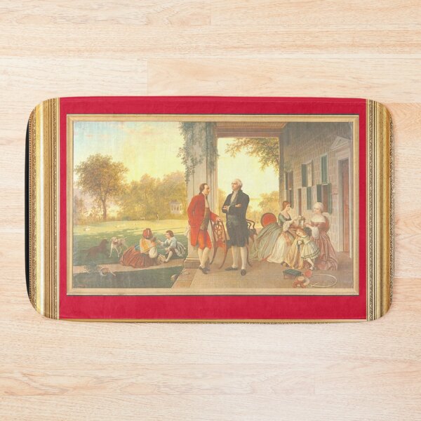 Item preview, WASHINGTON AND LAFAYETTE AT MOUNT VERNON 1784 designed and sold by PatriotQuotes.