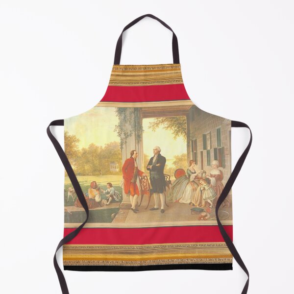 Item preview, WASHINGTON AND LAFAYETTE AT MOUNT VERNON 1784 designed and sold by PatriotQuotes.