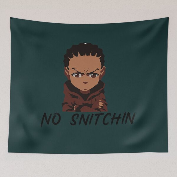 Item preview, The Boondocks Riley freeman no snitching163 designed and sold by riddiolsh.