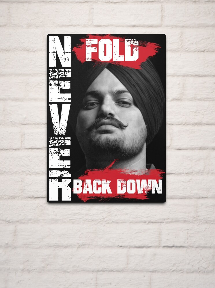 Legends never die sidhu moose wala  Art Print for Sale by Desi Merch