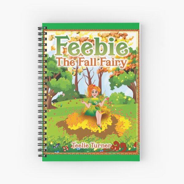 Item preview, Feebie The Fall Fairy Book Cover designed and sold by FairyBookClub.