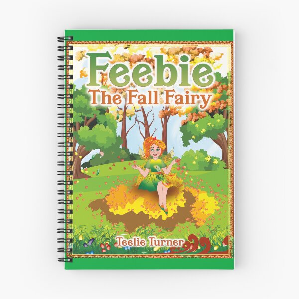 Item preview, Feebie The Fall Fairy Book Cover designed and sold by FairyBookClub.