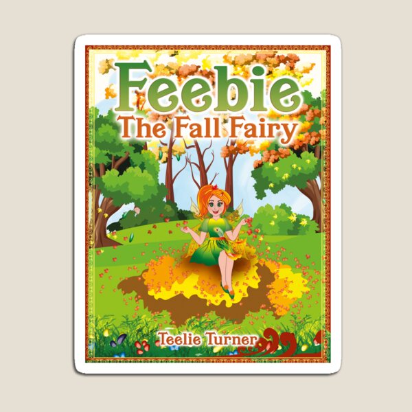 Item preview, Feebie The Fall Fairy Book Cover designed and sold by FairyBookClub.