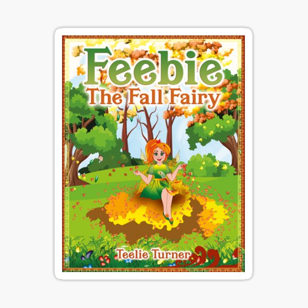 Item preview, Feebie The Fall Fairy Book Cover designed and sold by FairyBookClub.