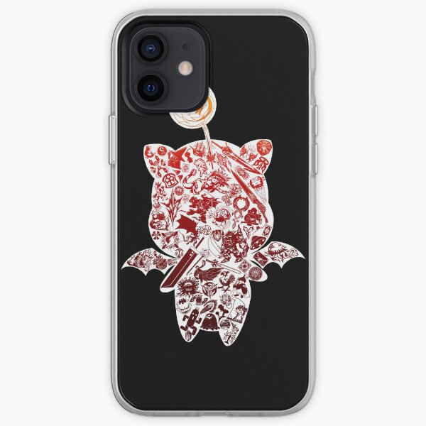 Final Fantasy Moogle-verse (red) iPhone Soft Case