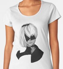 NieR Automata Fanart- Duo Women's Premium T-Shirt
