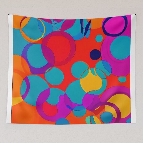 Item preview, circles of various colours designed and sold by David-Howells.